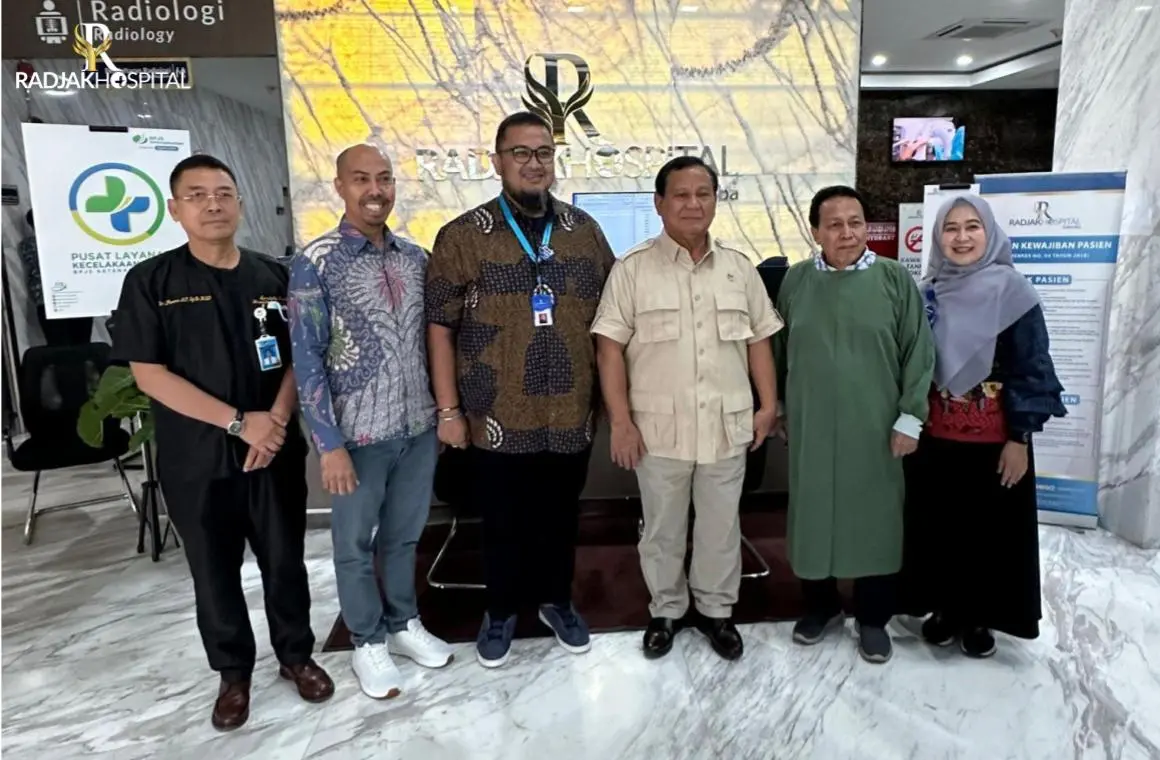 Kunjungan Istimewa Pak Prabowo Subianto ke Radjak Hospital Salemba