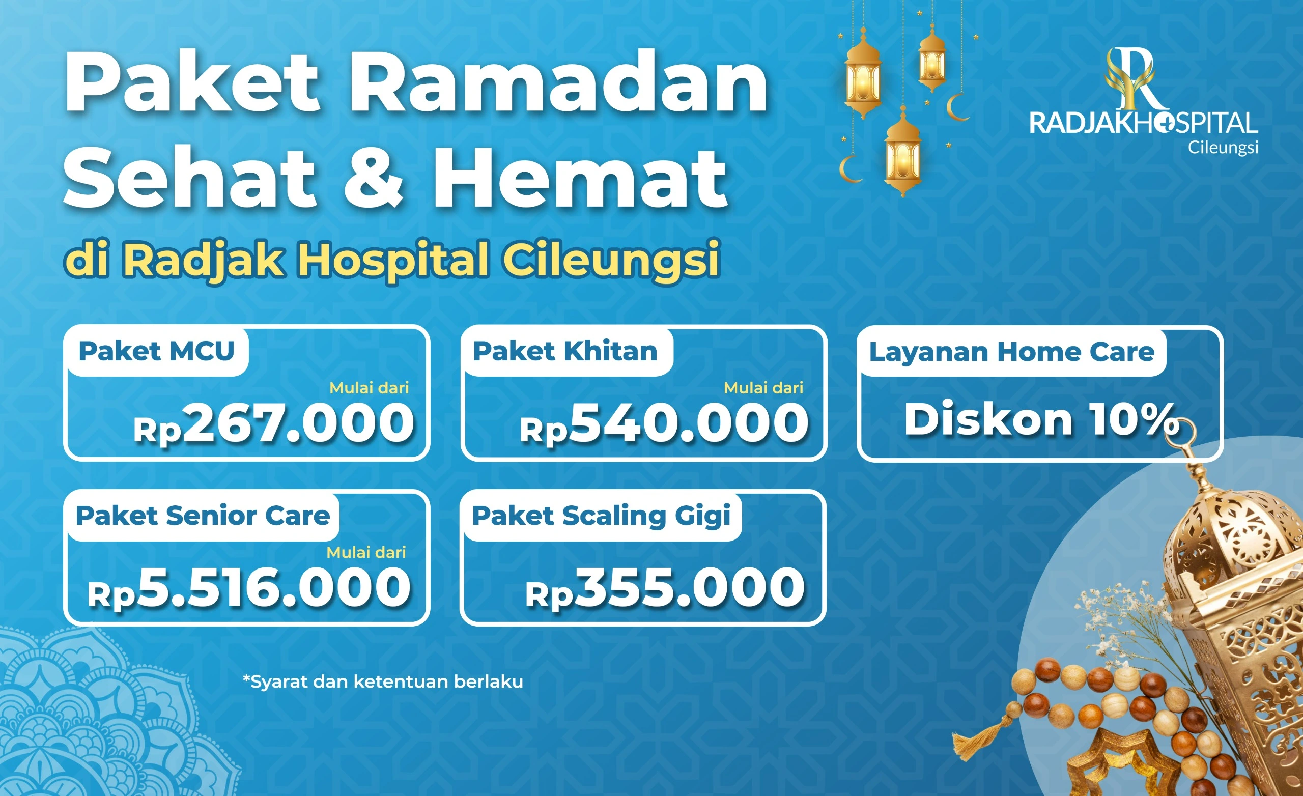 Paket Kesehatan Spesial Ramadan Cileungsi