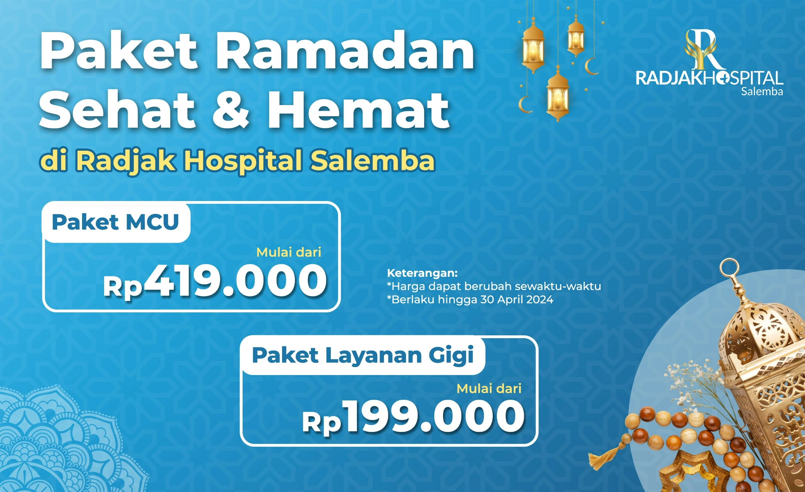 Paket Kesehatan Spesial Ramadan Salemba